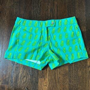 🍍 J. Crew Pineapple Print Chino Shorts